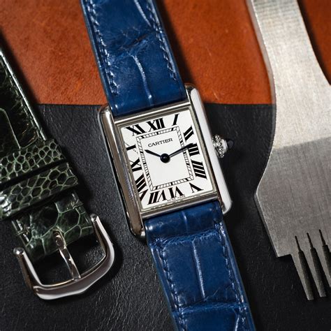 cartier tank replacement strap|cartier tank must replacement strap.